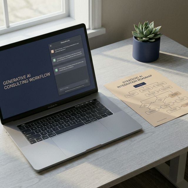 生成AI活用・業務改善と自動化の支援イメージ